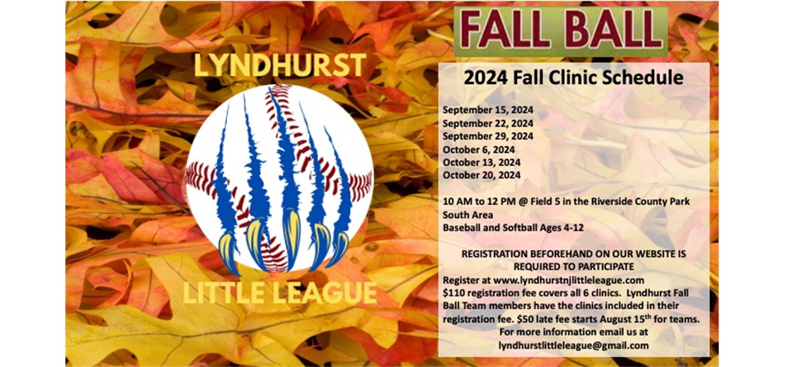 Fall Ball Teams/Clinics #2
